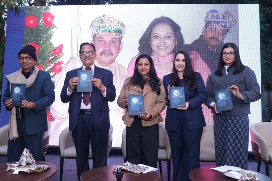 दिवंगत आईआरएस सुशील कांत मिश्रा के काव्य-संग्रह ‘माई मून विंडो एंड मी’ का लोकार्पण