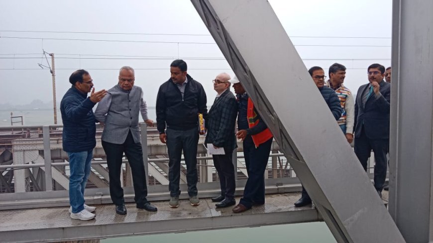 डीएफसीसीआईएल एमडी ने जाँची पटरियों की सुरक्षा, कोहरे और भीड़ से निपटने का मास्टर प्लान तैयार