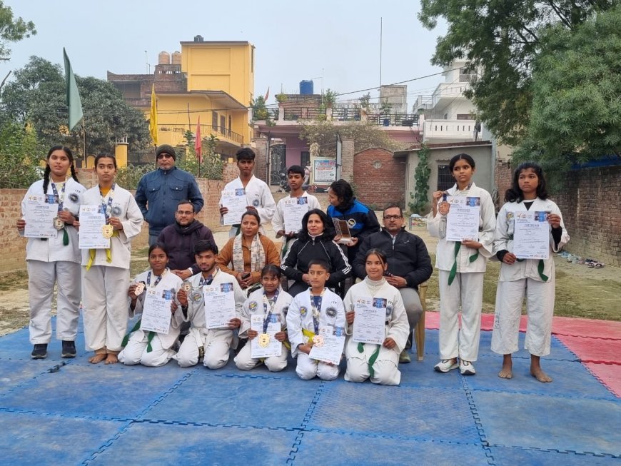 अम्बेडकरनगर के जांबाजों ने देश में गाड़ा जीत का झंडा: नेशनल ताइक्वांडो चैंपियनशिप में जीते 8 पदक, यूपी बना 'नंबर वन'