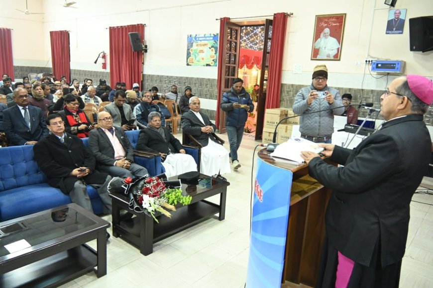 SJC में सद्भाव का संगम: बिशप लुईस मस्करेनहास के नेतृत्व में क्रिसमस मिलन संपन्न