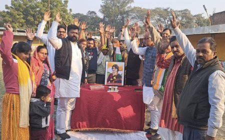 priyanka gandhi के जन्मदिवस पर मनरेगा बचाओ का कांग्रेसजनों ने लिया संकल्प