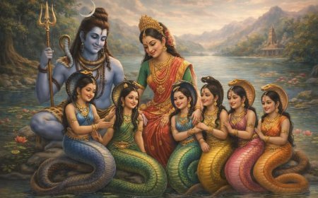 भगवान शिव की पाँच पुत्रियाँ – शिव पुराण में वर्णित अद्भुत कथा