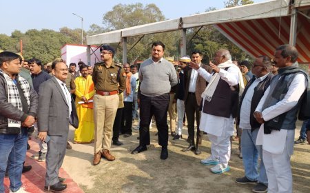 18 जनवरी से शुरू होगा 'श्रवण धाम महोत्सव-2026', आला अधिकारियों ने परखीं तैयारियाँ