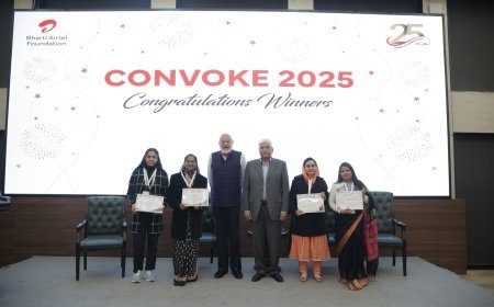 भारती एयरटेल फाउंडेशन ने CONVOKE 2025 में नवाचारी शोध को किया पुरस्कृत