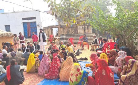 जीरामजी योजना' से अपनों को फायदा पहुँचा रही सरकार: कांग्रेस जिलाध्यक्ष अशफाक अहमद