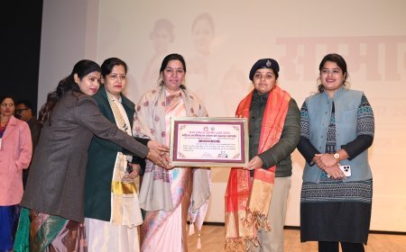 राज्य महिला आयोग ने 514 प्रतिभाओं को किया सम्मानित