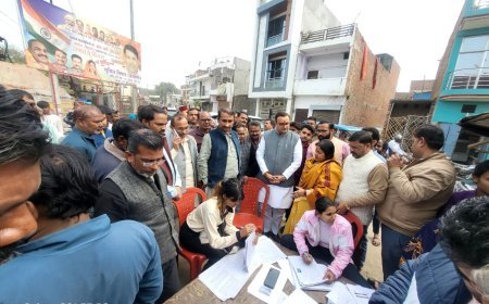 वोटर लिस्ट में न छूटे एक भी नाम: भाजपा प्रदेश महामंत्री त्रियम्बक त्रिपाठी ने प्रयागराज में परखा SIR कार्य