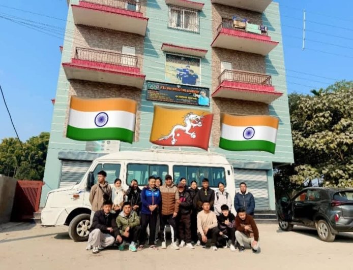सिलीगुड़ी की जीतू राय एकेडमी में शूटिंग के गुर सीखेंगे भूटान के 13 नेशनल शूटर्स