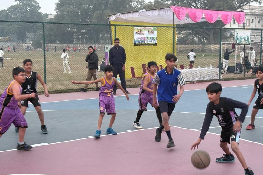 बास्केटबॉल माइंडफेस्ट 2026: डीपी पब्लिक स्कूल की विजयी शुरुआत, बिग विंग्स को दी मात