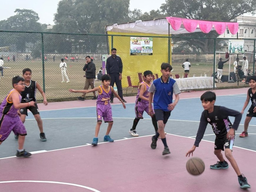 बास्केटबॉल माइंडफेस्ट 2026: डीपी पब्लिक स्कूल की विजयी शुरुआत, बिग विंग्स को दी मात