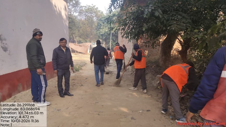 जिलाधिकारी के आदेश पर नगर निकायों में चला महा-सफाई अभियान, मलिन बस्तियों की बदली सूरत