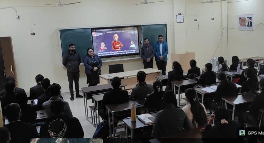 सीएसजेएमयू में राष्ट्रीय युवा दिवस: स्वामी विवेकानंद के विचारों से मिली 'निर्भीक कर्म' की प्रेरणा