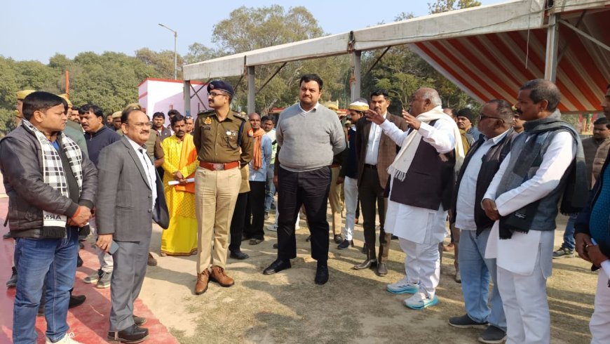 18 जनवरी से शुरू होगा 'श्रवण धाम महोत्सव-2026', आला अधिकारियों ने परखीं तैयारियाँ