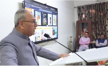 राजर्षि टंडन मुक्त विश्वविद्यालय में डिजिटल क्रांति: अब 24×7 उपलब्ध होंगे ई-संसाधन, कुलपति ने की घोषणा