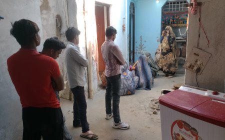 रिश्तों का कत्ल: पहले भाभी का गला रेता, फिर खुद की जीवनलीला समाप्त करने की कोशिश; आगरा रेफर