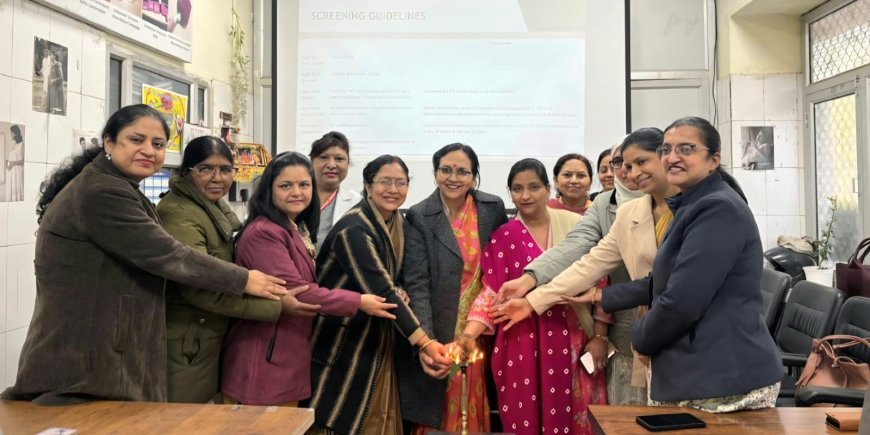 कानपुर: GSVM मेडिकल कॉलेज में 'सर्वाइकल कैंसर' पर जागरूकता गोष्ठी, HPV वैक्सीन और स्क्रीनिंग पर दिया जोर