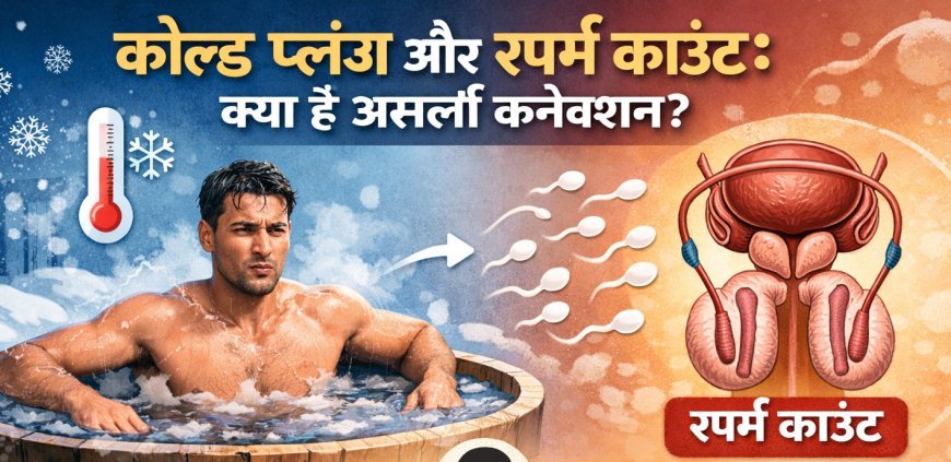 कोल्ड प्लंज और स्पर्म काउंट: क्या है असली कनेक्शन?
