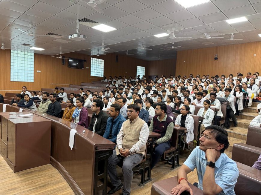 डॉक्टरों के लिए विधिक ज्ञान अनिवार्य: जीएसवीएम में 'मेडिको-लीगल क्विज' के जरिए रेजिडेंट्स को सिखाए कानून के गुर