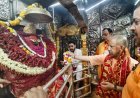 yogi adityanath ने विंध्यधाम में टेका मत्था: नवरात्रि की तैयारियों और कॉरिडोर का लिया जायजा