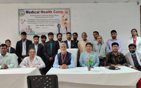 महमाया मेडिकल कॉलेज में विधि छात्रों का 'हेल्थ स्कैन', 25 भावी वकीलों का हुआ निःशुल्क परीक्षण