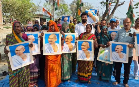 प्रयागराज: 'जीरामजी' योजना के विरोध में कांग्रेस का हुंकार, मनरेगा की बहाली के लिए छिड़ा संग्राम