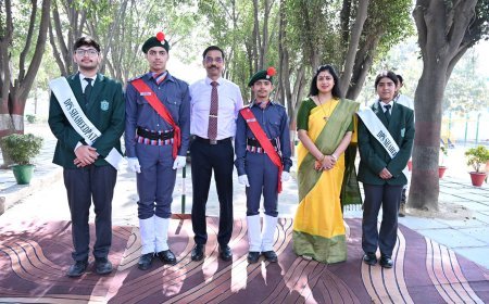 शौर्य को सलाम: डीपीएस शहीदपथ में 'युद्ध स्मृति चिन्ह' का भव्य अनावरण