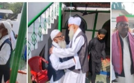 प्रयागराज: पूरे भुलई ईदगाह में अकीदत के साथ गुजरी ईद, सपा प्रदेश अध्यक्ष ने हाजी साहब का जाना हाल
