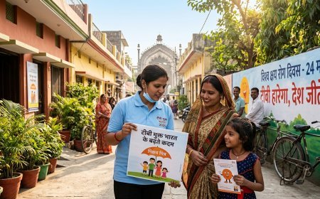 टीबी उन्मूलन की ओर बढ़ते कदम: भारत का संकल्प और बदलती तस्वीर