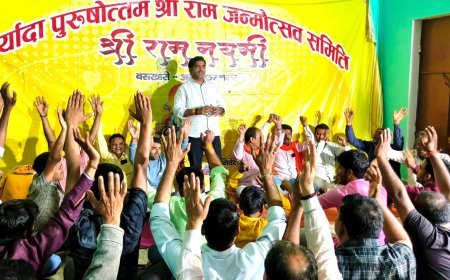 श्रीराम नवमी शोभायात्रा की तैयारियाँ पूर्ण, उमड़ेगा आस्था का सैलाब