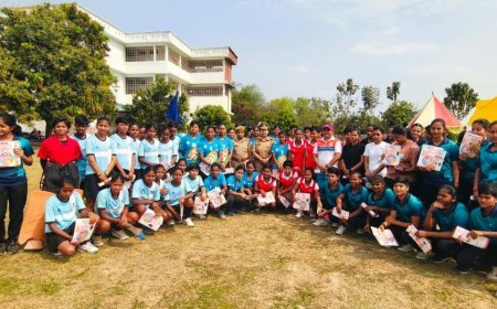 महिला हॉकी खिलाड़ियों को मिला 'मिशन शक्ति' का सुरक्षा कवच