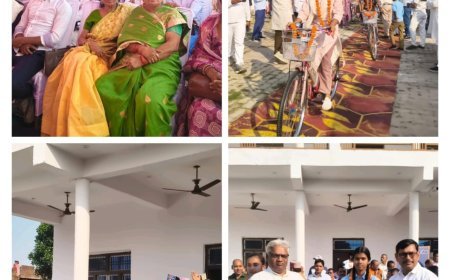 कौशाम्बी में 22 बेटियों को मिली साइकिल और 50 को बांटी गई पुस्तकें