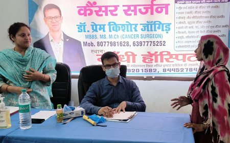 बदायूं के गांधी हॉस्पिटल में उमड़ा जनसैलाब, निःशुल्क कैंसर जांच शिविर में सैकड़ों को मिली नई उम्मीद