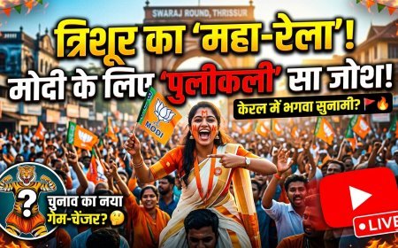 त्रिशूर का 'महा-रेला': क्या केरल में खिलने वाला है कमल?