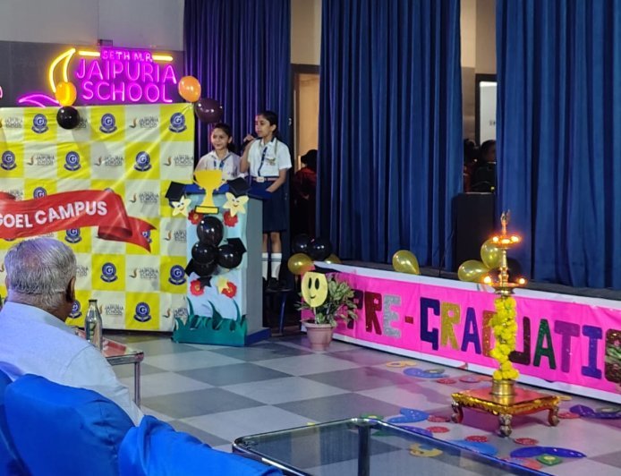 नन्हे कदम, बड़ी उड़ान: जयपुरिया स्कूल गोयल कैंपस में 'प्री-प्राइमरी ग्रेजुएशन' का भव्य आयोजन