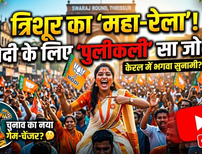 त्रिशूर का 'महा-रेला': क्या केरल में खिलने वाला है कमल?