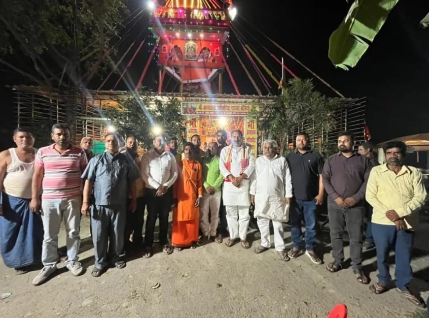 बलिया: गड़वार में गूँजे माँ के जयकारे, माँ कामाख्या शक्तिपीठ का पंचम वार्षिकोत्सव हर्षोल्लास के साथ संपन्न