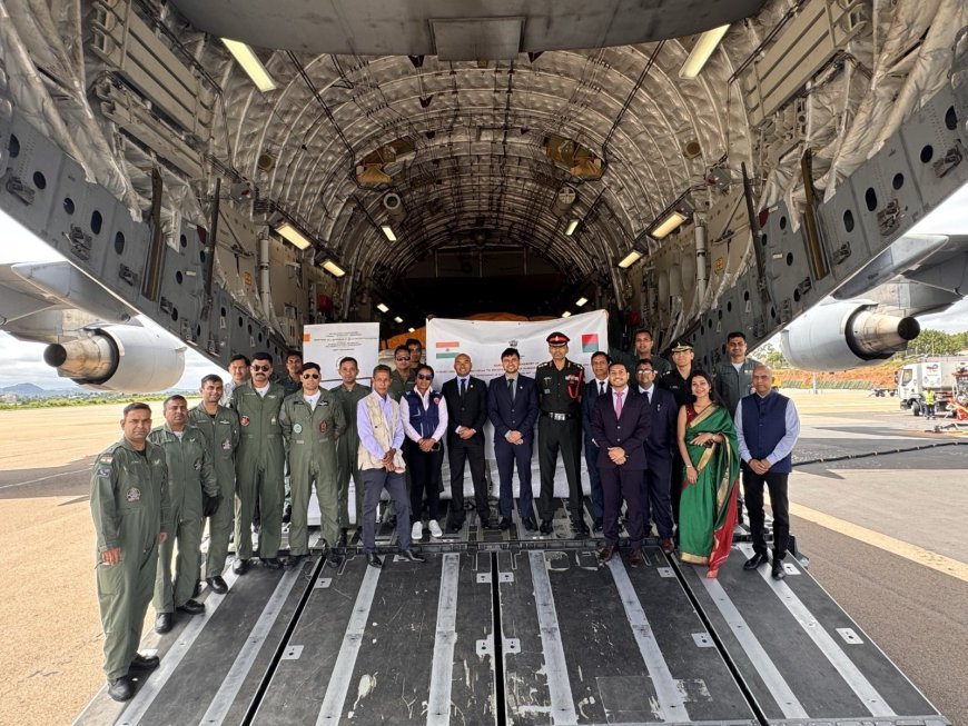 मेडागास्कर के लिए फिर 'देवदूत' बना भारत: चक्रवात की तबाही के बीच भेजी 30 टन राहत सामग्री