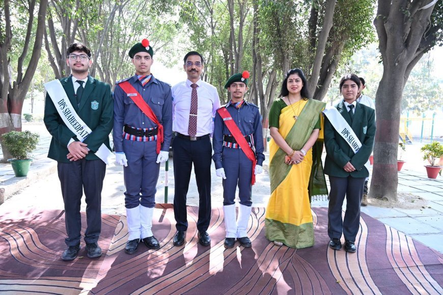 शौर्य को सलाम: डीपीएस शहीदपथ में 'युद्ध स्मृति चिन्ह' का भव्य अनावरण