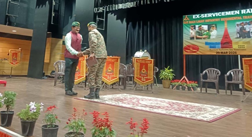 कन्नौज: पूर्व सैनिकों के सम्मान में भव्य रैली का आयोजन, समस्याओं के त्वरित समाधान पर जोर