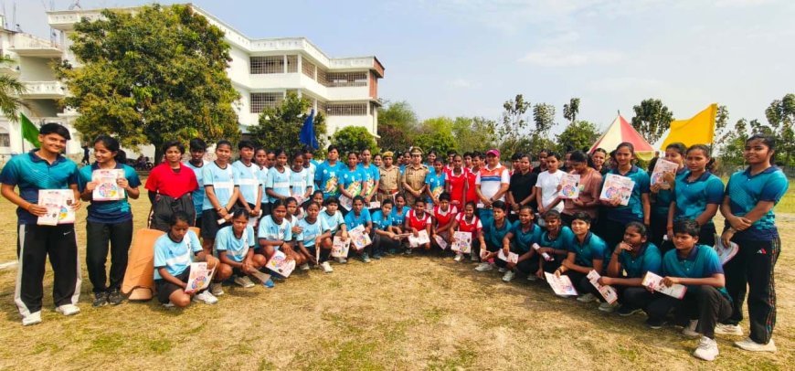 महिला हॉकी खिलाड़ियों को मिला 'मिशन शक्ति' का सुरक्षा कवच