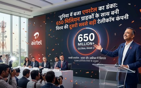 650 मिलियन ग्राहकों के साथ बनी विश्व की दूसरी सबसे बड़ी टेलीकॉम कंपनी