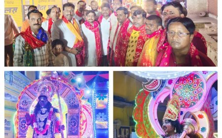 सराय अकील में हनुमान जयंती पर उमड़ा जनसैलाब, भव्य शोभायात्रा में जमकर झूमे श्रद्धालु