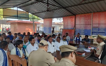 अंबेडकर जयंती को लेकर बाघराय थाने में पीस कमेटी की बैठक, अराजक तत्वों पर रहेगी पैनी नजर