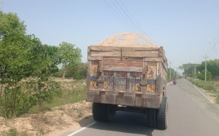 कौशाम्बी में बालू माफियाओं का तांडव: बिना अनुमति डंप हो रहा 'काला सोना', राजस्व को लाखों की चपत