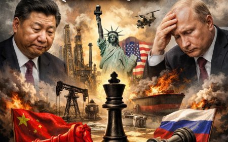 विशेष रिपोर्ट: अमेरिका का 'ऑयल चक्रव्यूह' – कैसे एक तीर से ढेर हुए चीन और रूस?