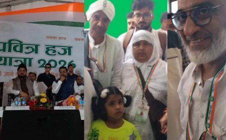 लखनऊ से हज यात्रा 2026 का आगाज: 427 जायरीन रवाना, 16 साल का इंतजार और संघर्ष की दास्तानें