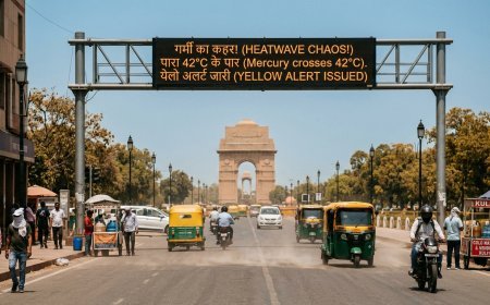 उत्तर-पश्चिम भारत को राहत नहीं, मौसम विभाग ने जारी किया हीट वेव का अलर्ट।