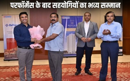 लखनऊ में omex का जलवा: शानदार सेल्स परफॉर्मेंस के बाद सहयोगियों का भव्य सम्मान