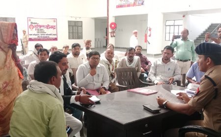 कोखराज थाना समाधान दिवस: पुलिस अधीक्षक ने सुनीं समस्याएं, राजस्व अधिकारियों की गैरमौजूदगी पर उठे सवाल