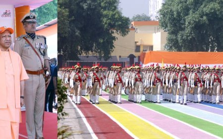 'सशक्त पुलिस, सुरक्षित प्रदेश': सीएम योगी ने दीक्षांत परेड में 60,244 आरक्षियों को दिलाई कर्तव्य की शपथ